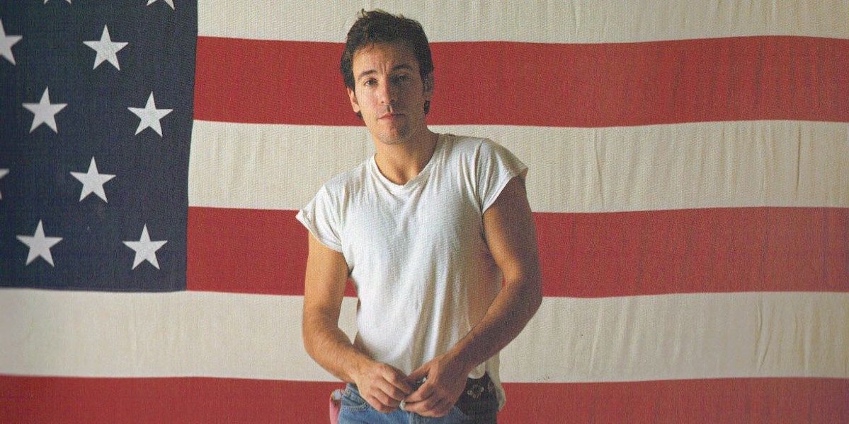 Брюс американский. Born in the u.s.a. Брюс Спрингстин. Bruce Springsteen 1984. Bruce Springsteen "born in the USA" - 1984. Брюс Спрингстин Борн ин ЮСА.