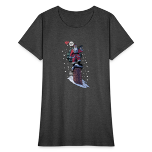 2024 Santa | Women's Tee - heather black