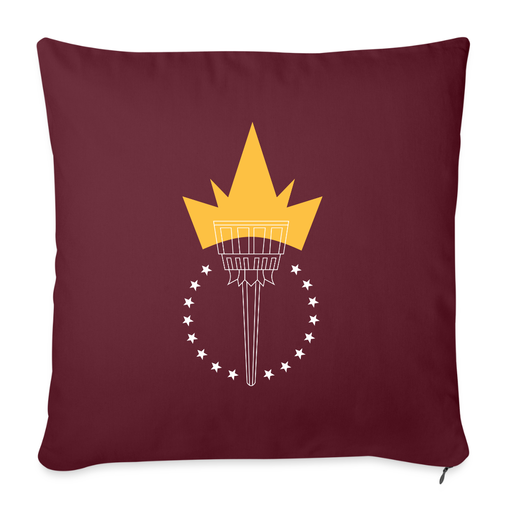 Freedom Torch | Throw Pillow Cover