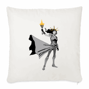 Liberty Hero | Throw Pillow Cover - natural white