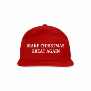 Make Christmas Great Again Hat - red